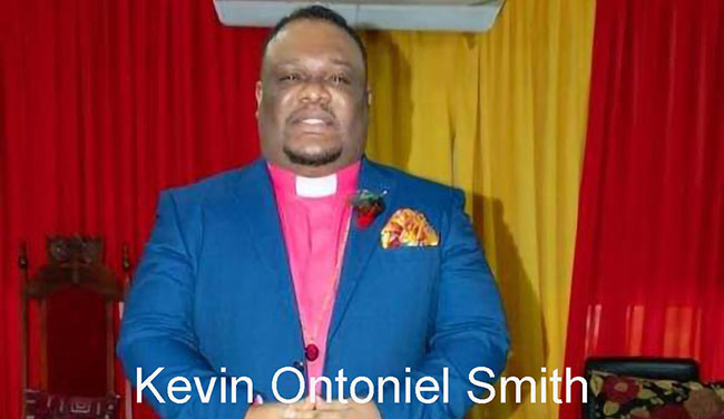  Leader of Pathways International Kingdom Restoration Ministries, Kevin Smith who died in a motorvehicle accident on Monday while being transported from Montego Bay to Kingston.