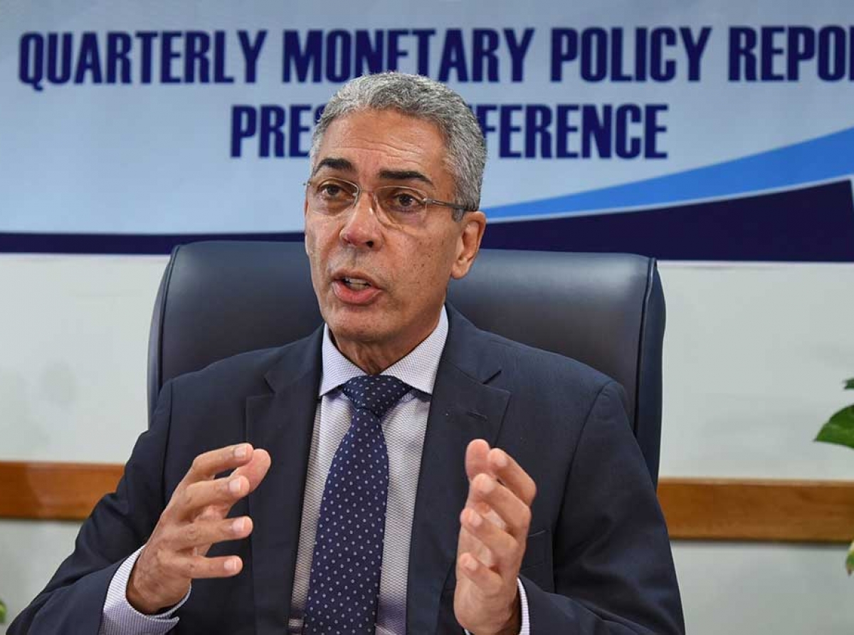 Bank of Jamaica Governor, Richard Byles