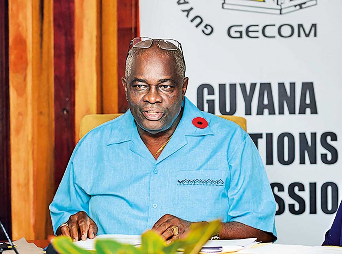 Chief Elections Officer Keith Lowenfield