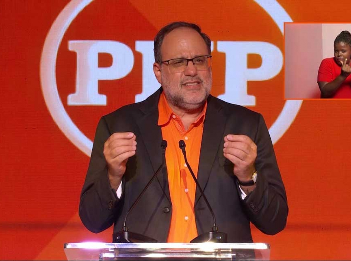 Peoples National Party President, Mark Golding