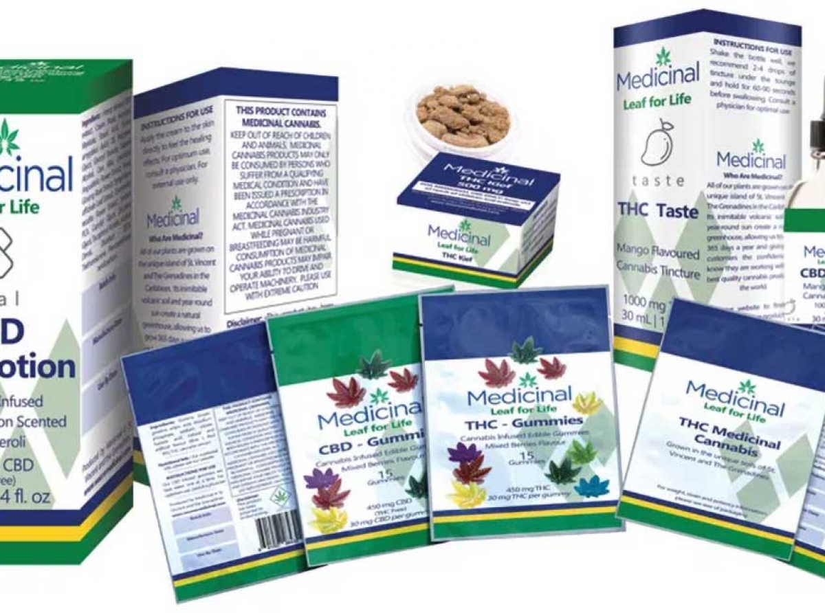 St. Vincent and the Grenadines Recognises Locally Produced Medicinal Cannabis Products