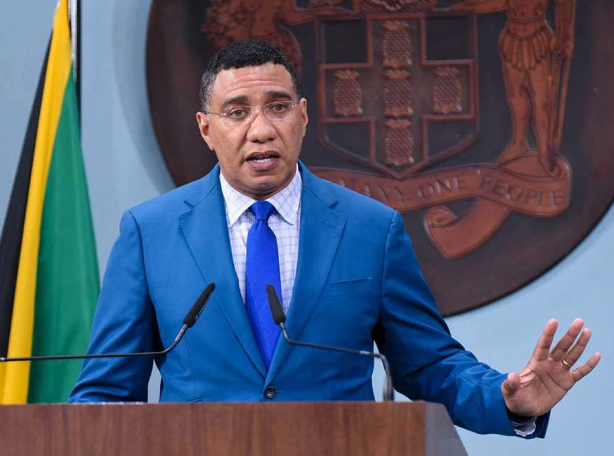 JAMAICA | Holness Calls on Int'l Community to help Region achieve SDG