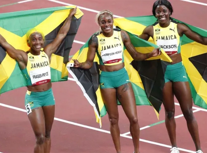 JAMAICA | PM Holness Hails Elaine,Shelly-Ann and Shericka's historic performance