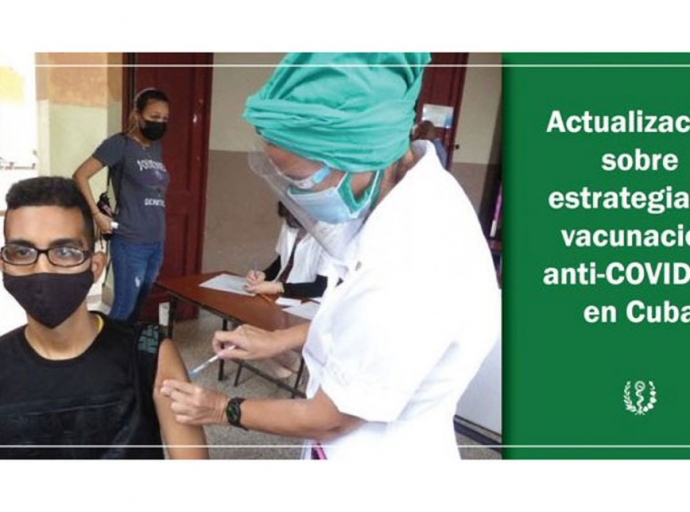 CUBA Exceeds 50% in Covid-19 vaccination of population