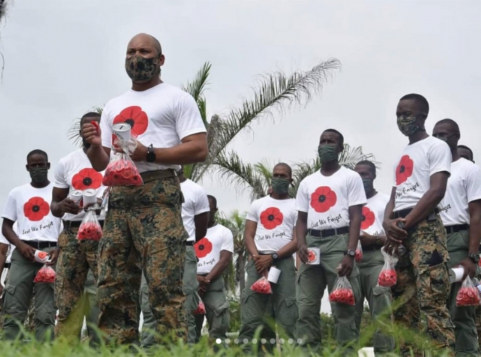 JAMAICA'S Poppy Appeal aims to raise US100,000 in aid of needy military veterans