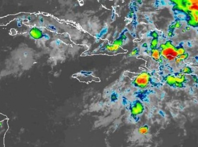 Unstable weather in Caribbean for the next two days