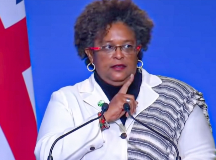 Failure to provide climate adapation finance immoral and unjust says Mia Mottley