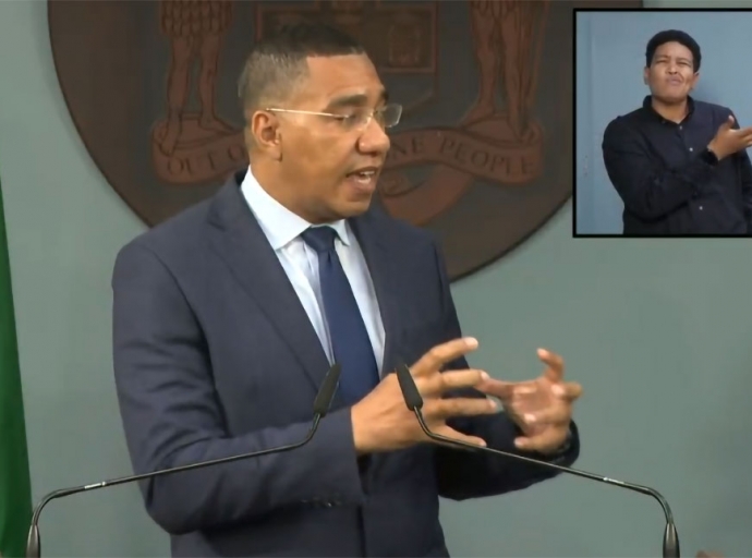 JAMAICA |  Holness Reimposes States of Emergencies in 7 police divisions in Kingston and Western Jamaica