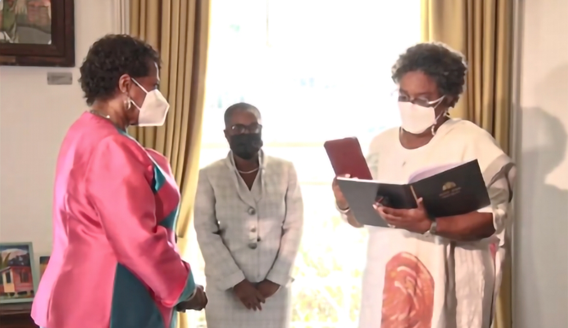 BARBADOS | PM Mia Mottley and Attorney General Dale Marshall Sworn in