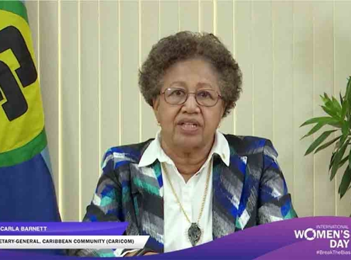 CARICOM  Secretary General's Message to Mark Interntional Women's Day