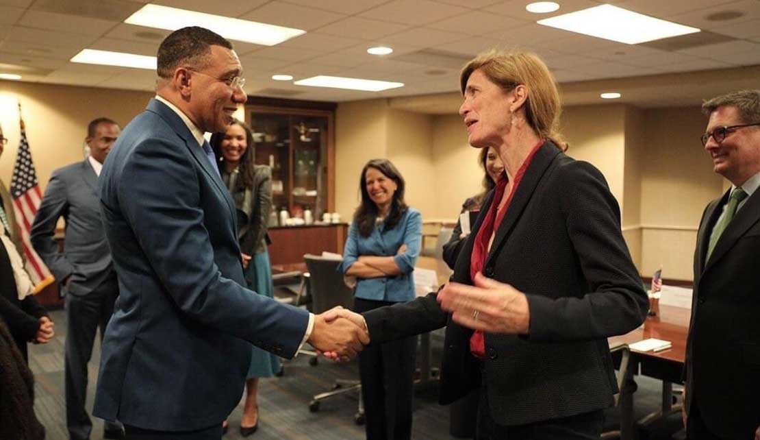 JAMAICA | Holness continues series of business meeting in Washington DC on Day two