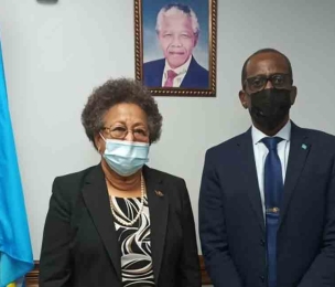 CARICOM SG Barnett Meets Saint Lucia Cabinet On First Day Of Official Visit