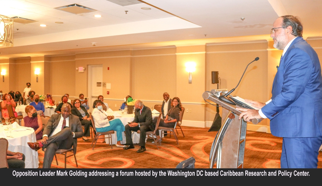 JAMAICA | Golding slams Holness for pandering to divisive external interests