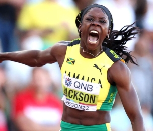 Shericka Jackson wins 200m in 21.45 secs, at World Championships 2022