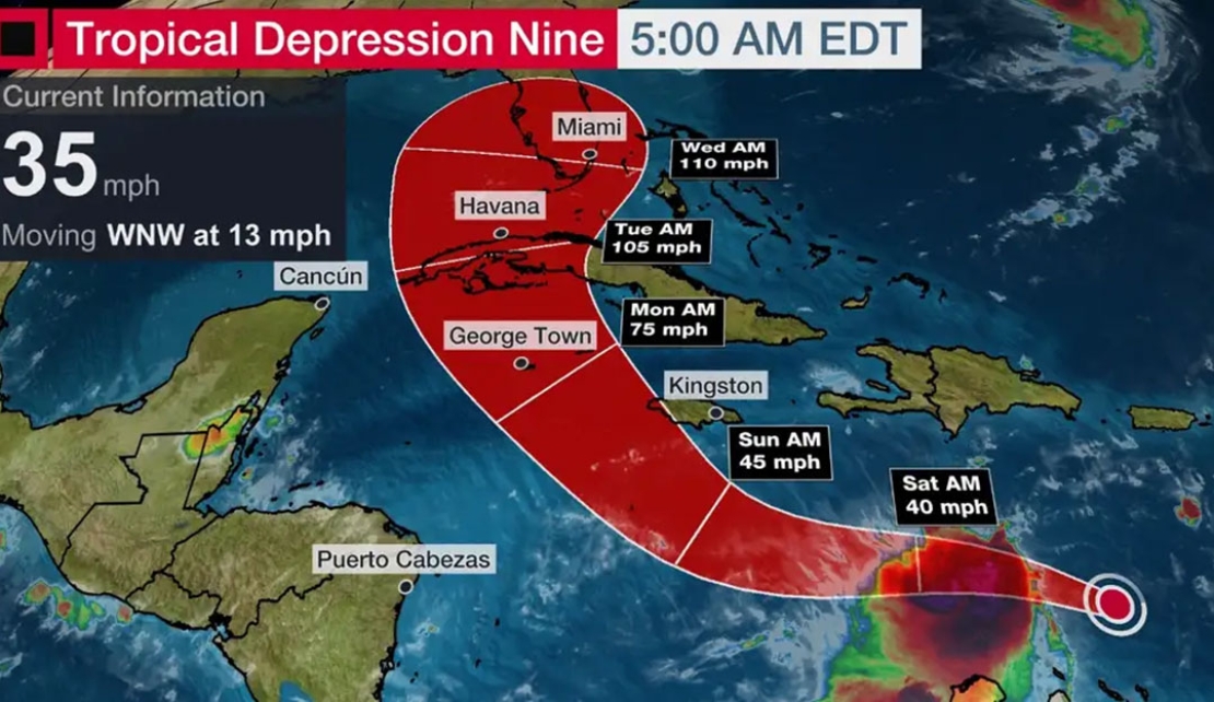 WEATHER | Severe Weather Alert for Jamaica, Cayman, Cuba