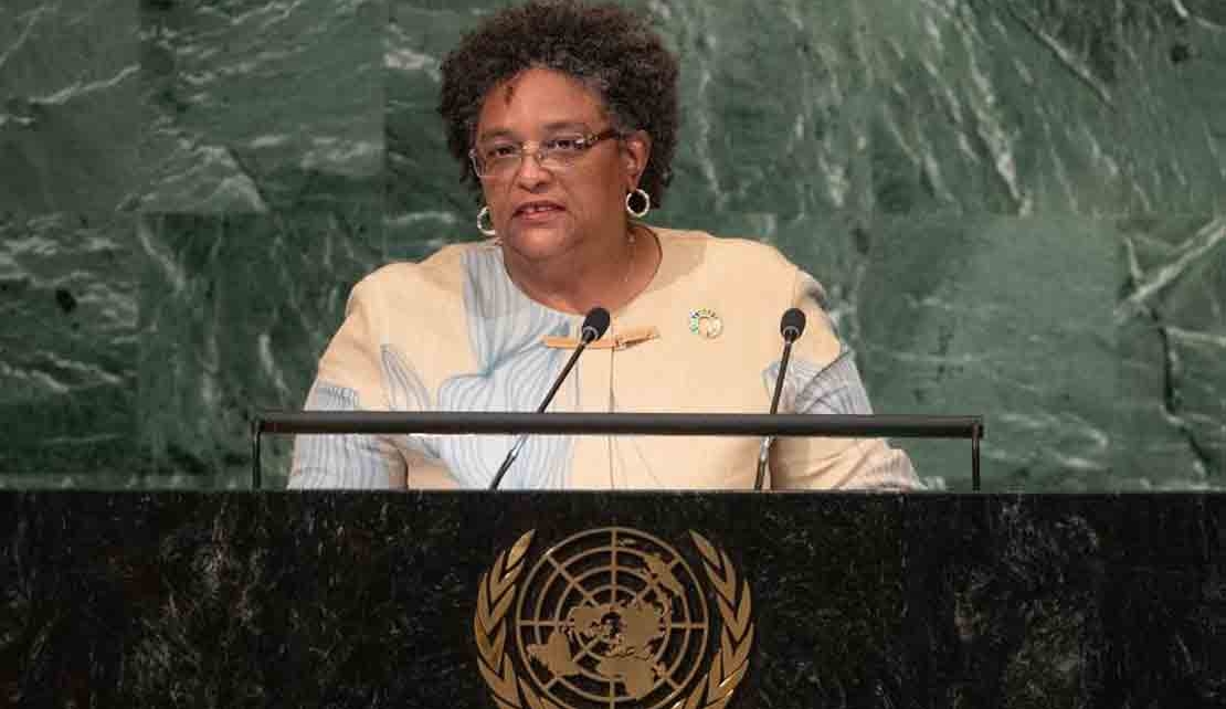 Mia Mottley Calls For Multinational Business help To Aid Climate Crisis