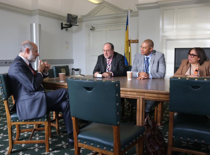 Golding hold talks with  British Labour Party,  Hosted at UK Parliament, Portcullis House