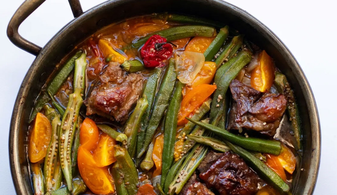 FOOD | Haitian Style Steak with Okra