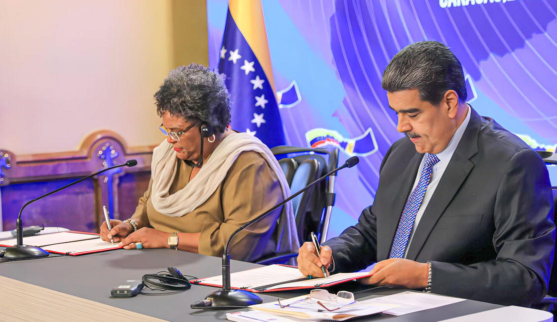 BARBADOS | Mia Mottley calls for the removal of economic sanctions against Venezuela by the United States