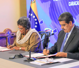 BARBADOS | Mia Mottley calls for the removal of economic sanctions against Venezuela by the United States