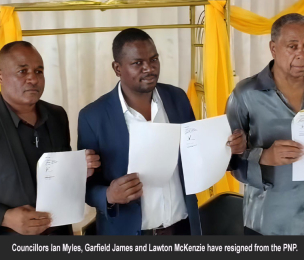 JAMAICA | Three Western Westmoreland councillors resign from PNP