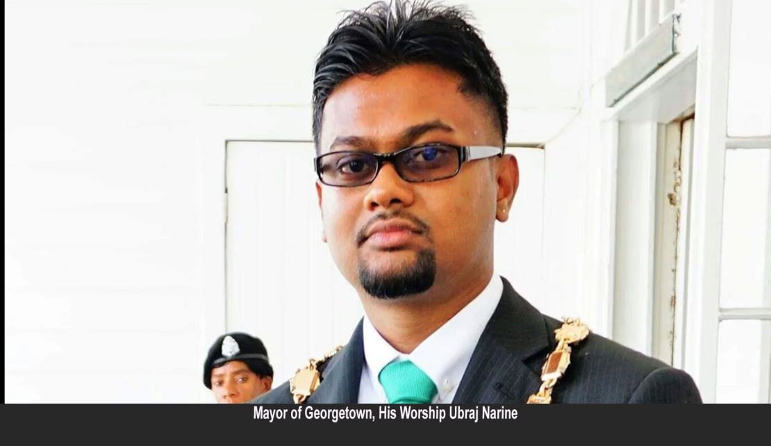 GUYANA | Georgetown's Mayor Ubraj Narine reminds Robeson Benn: No Peace without Justice