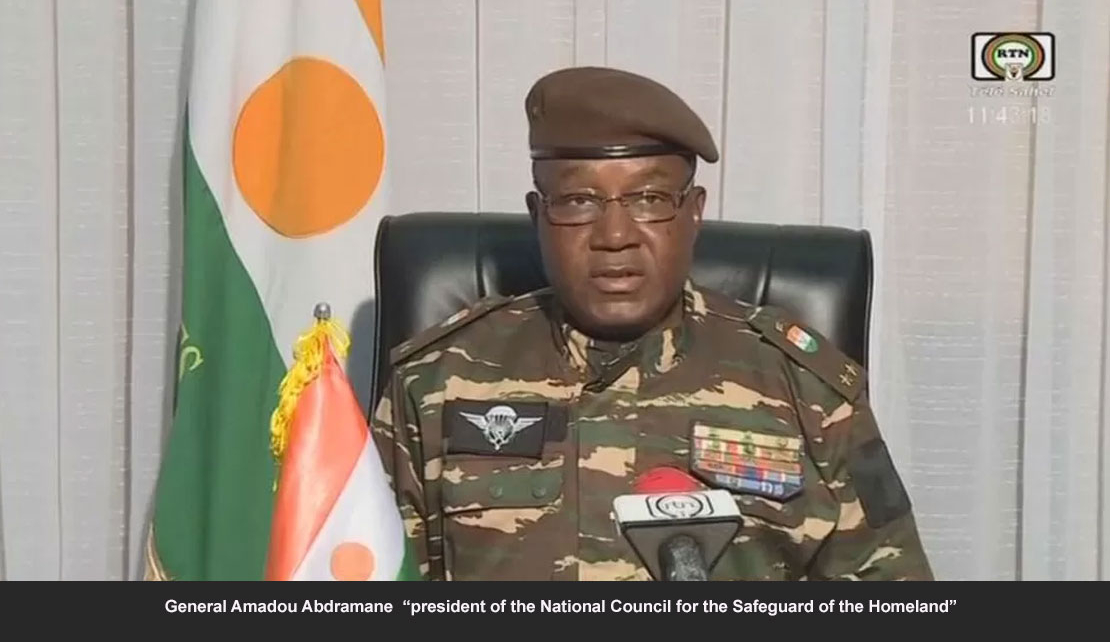 NIGER |  I am in Charge! says head of the Presidential Guards, Gen Abdourahmane Tchian