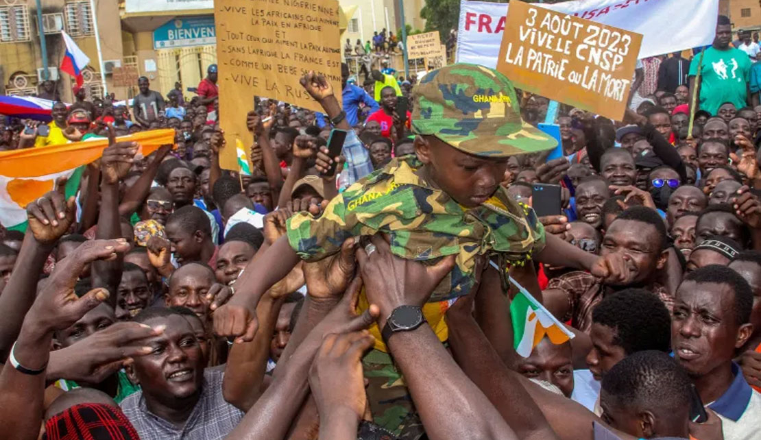 NIGER | Coup leaders get popular support from Nigerien people - France No longer welcomed