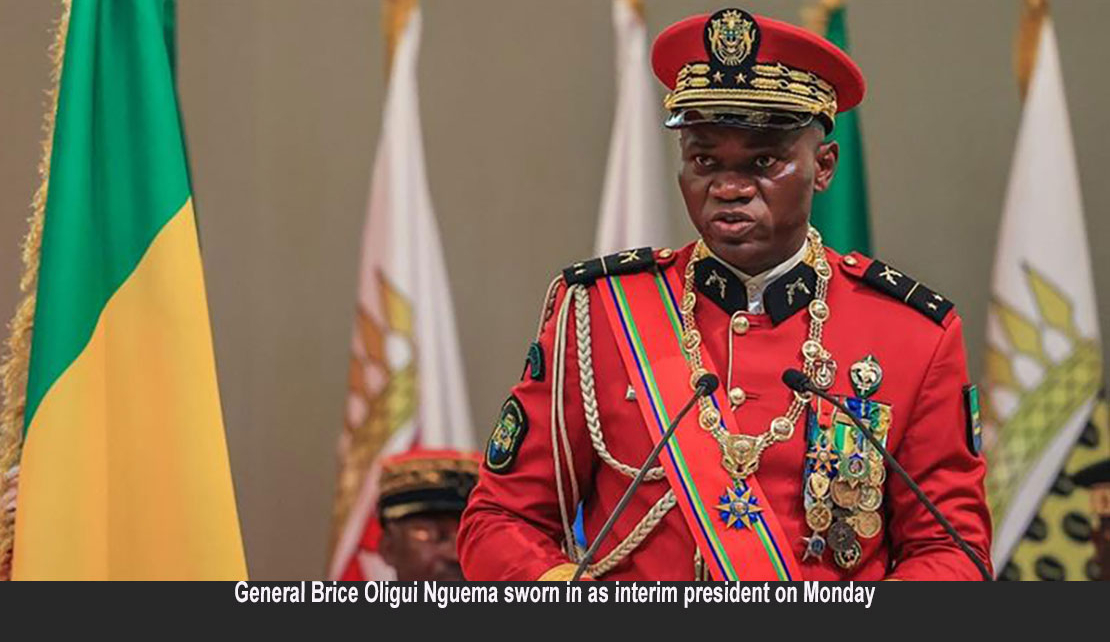 General Brice Oligui Nguema, Gabon's new leader, vows 'free' elections after transition