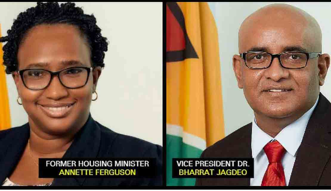 GUYANA | Adam’s Notebook - Jagdeo fights to void paying Annette Ferguson