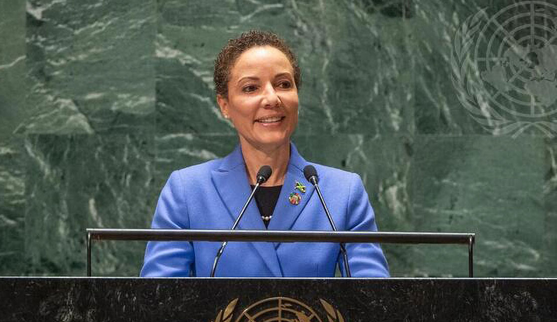 JAMAICA Talks to the UN on Guns, Drugs, Cuba, Haiti and Climate Change