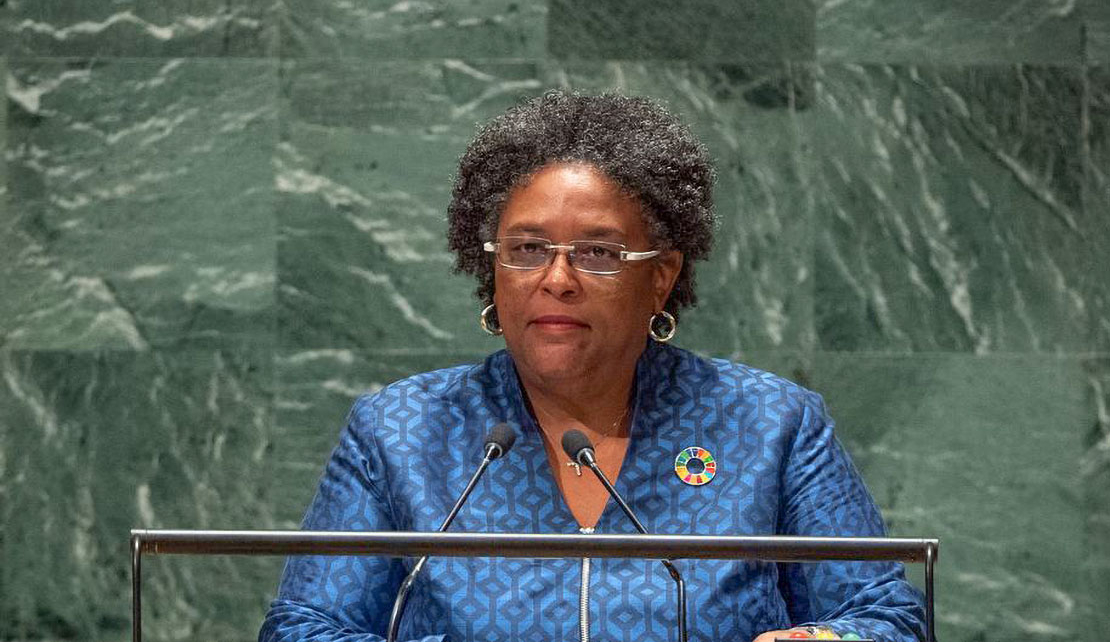 BARBADOS | We can’t keep putting the interest of the few before the lives of many, Mia Mottley says at UN