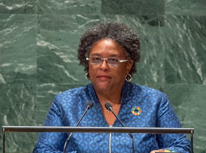 BARBADOS | We can’t keep putting the interest of the few before the lives of many, Mia Mottley says at UN