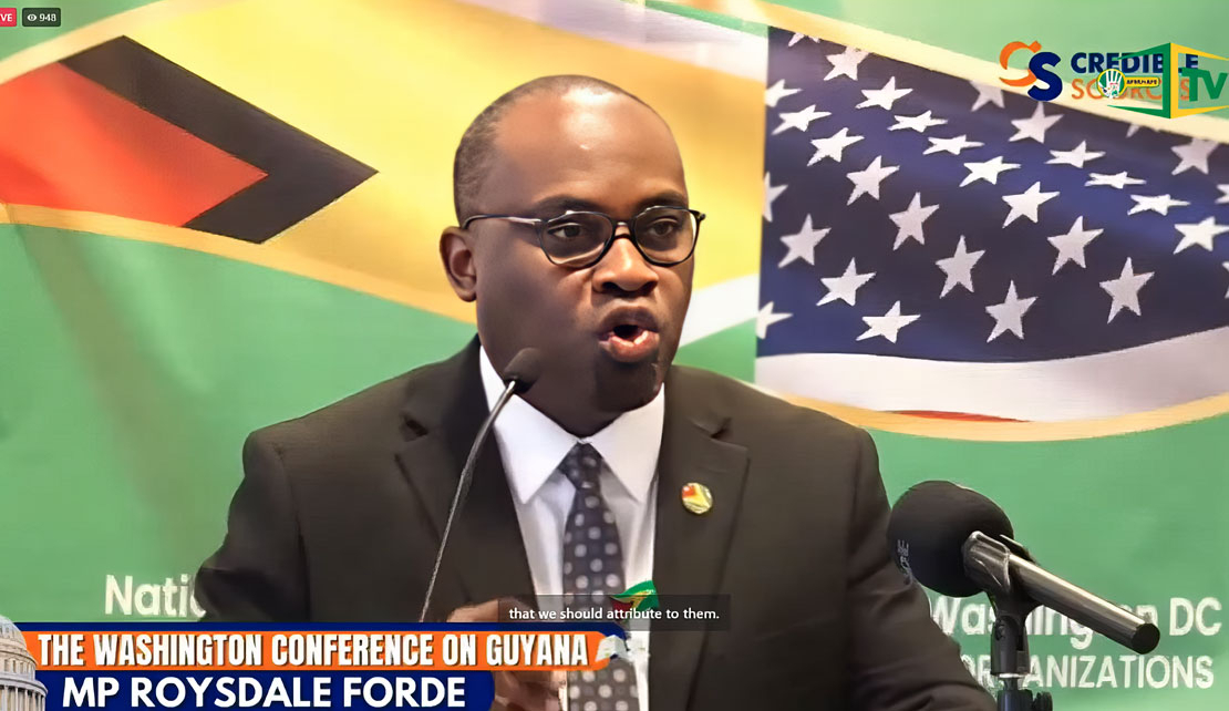 GUYANA | Fresh Approach needed to confront Guyana’s challenges says Forde