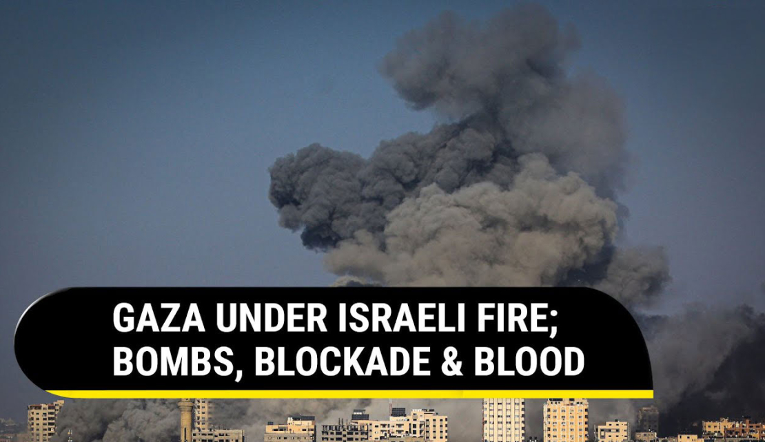 Israel Terrorizes Gaza, deadly Carpet bombing,Thousands dead and wounded dead