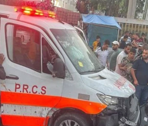Ambulance Convoy bombed Outside Gaza Hospital - Israel takes Credit for Massacre