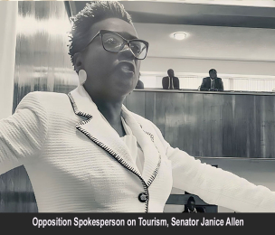 JAMAICA | Opposition Senator Janice Allen wants to protect Jamaican Tourism Companies