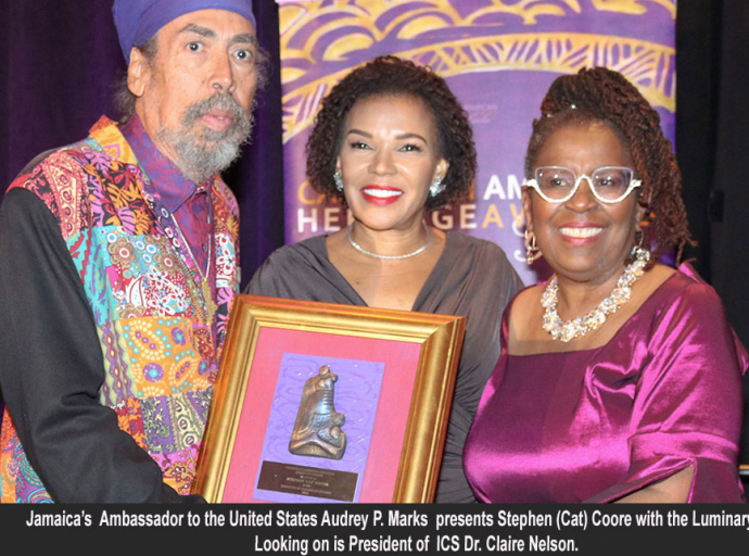 DIASPORA | Celebrated Musical Icon Stephen (Cat) Coore receives Caribbean Heritage Luminary Award