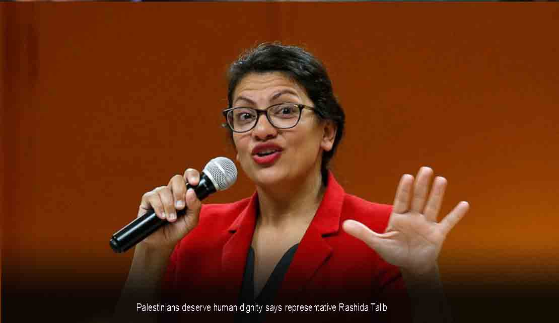 Rashida Tlaib Slams Colleagues for Not Demanding Release of Jailed Palestinians