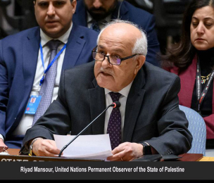 Israel conducting ethnic cleansing and genocide against Palestinians says Riyad Mansour