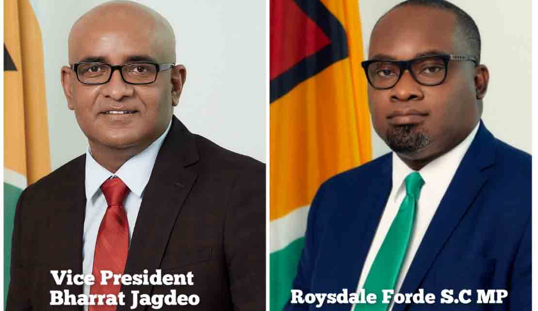 GUYANA | MP Roysdale Forde questions VP Jagdeo's poor attitude to dissent