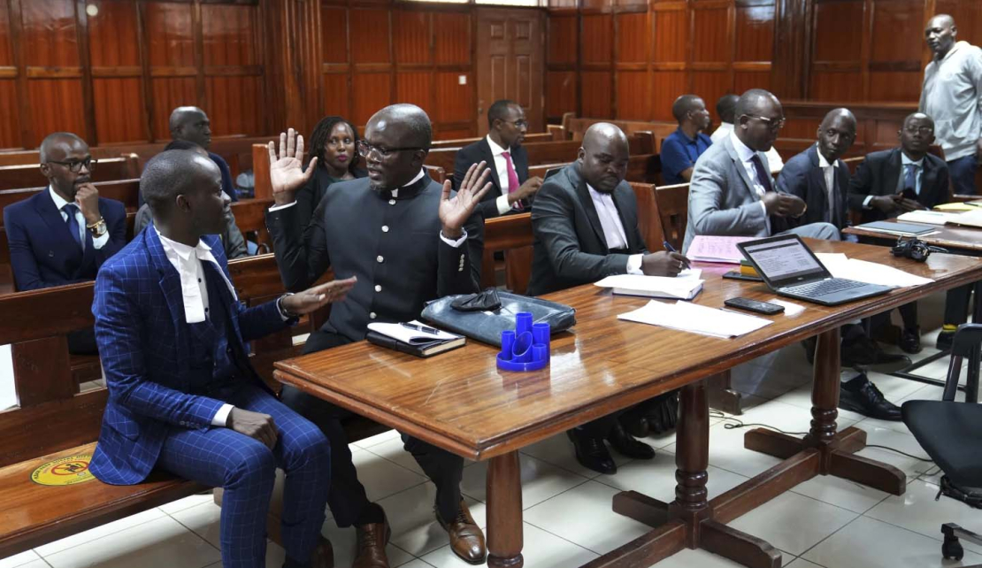 KENYA'S High Court rules that deploying the nation’s police officers to Haiti is unconstitutional