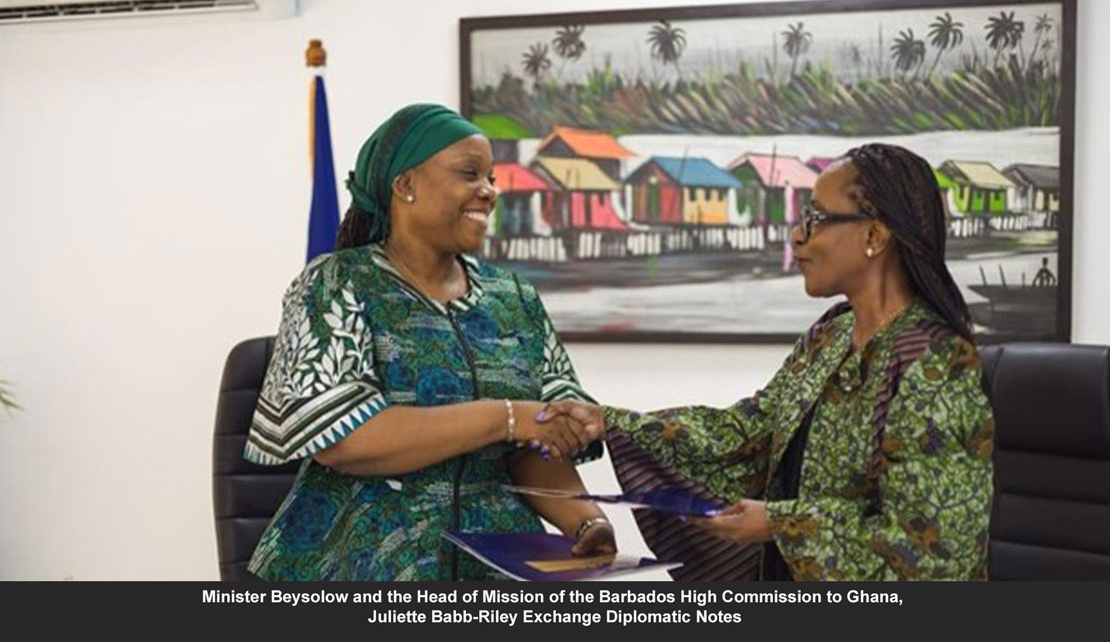 BARBADOS, Liberia forge historic diplomatic relationship