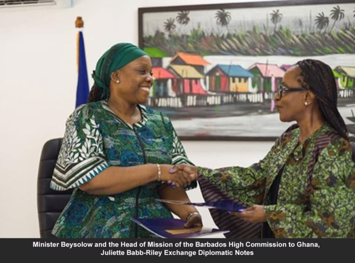 BARBADOS, Liberia forge historic diplomatic relationship