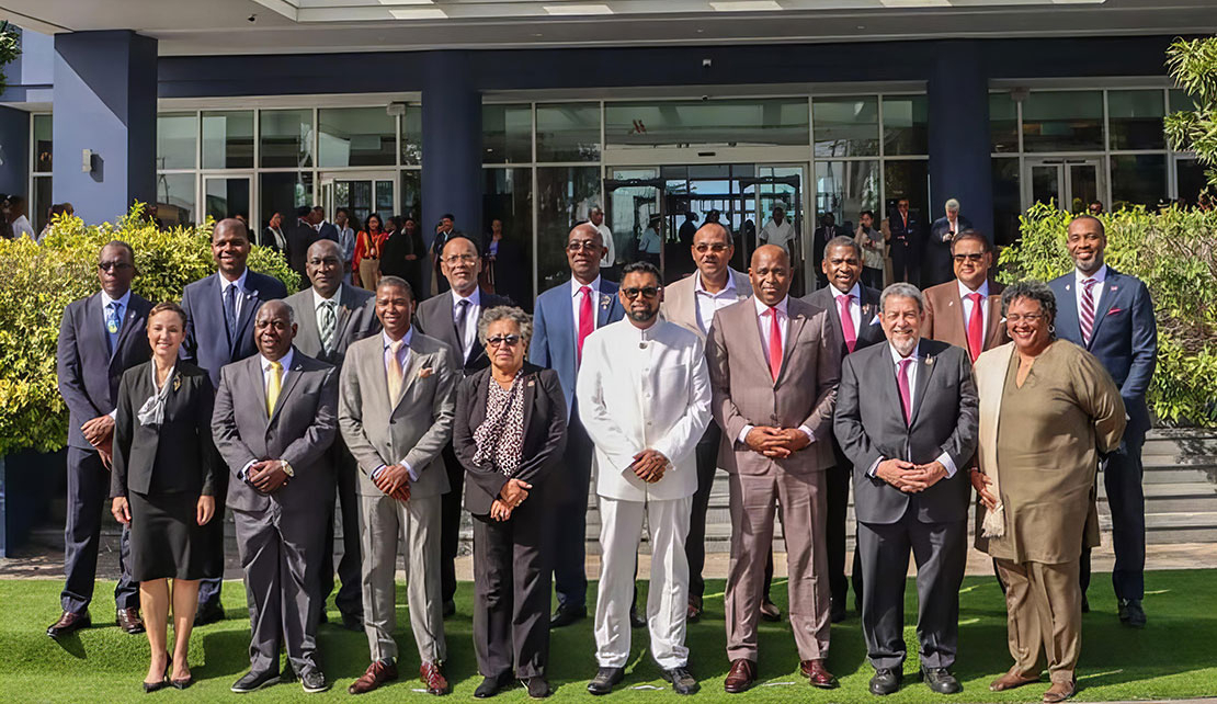 CARICOM  Heads meet in Jamaica to help settle crisis in Haiti