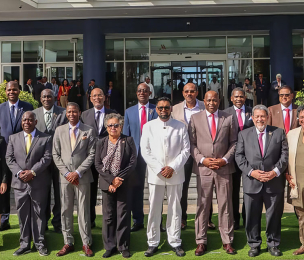 CARICOM  Heads meet in Jamaica to help settle crisis in Haiti