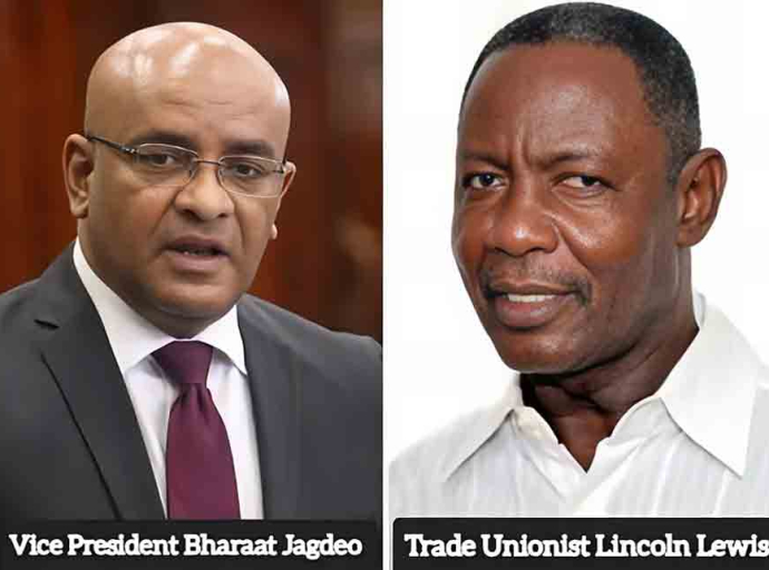 GUYANA | Jagdeo threatens Guyanese, But Lewis warns him, history shows the violated always push back!