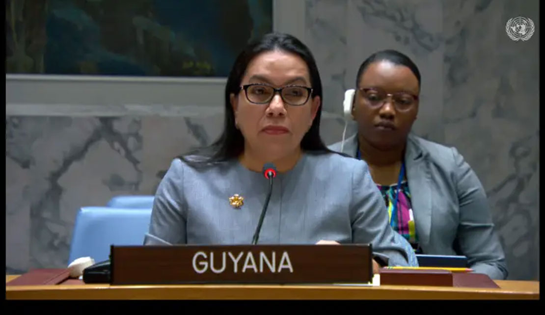 GUYANA wants an unconditional, permanent ceasefire in Gaza