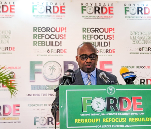 GUYANA | Roysdale Forde announces bid for leadership of the People's National Congress Reform  Party, PNCR.