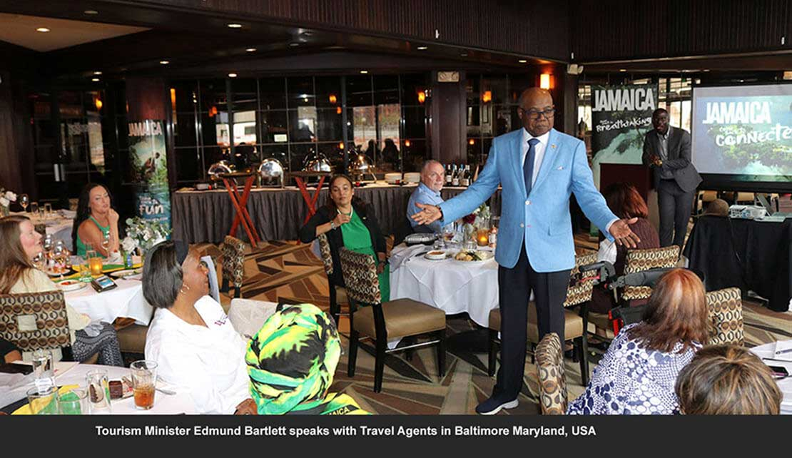 JAMAICA | Bartlett Lauds US Travel Marketers for selling Jamaica